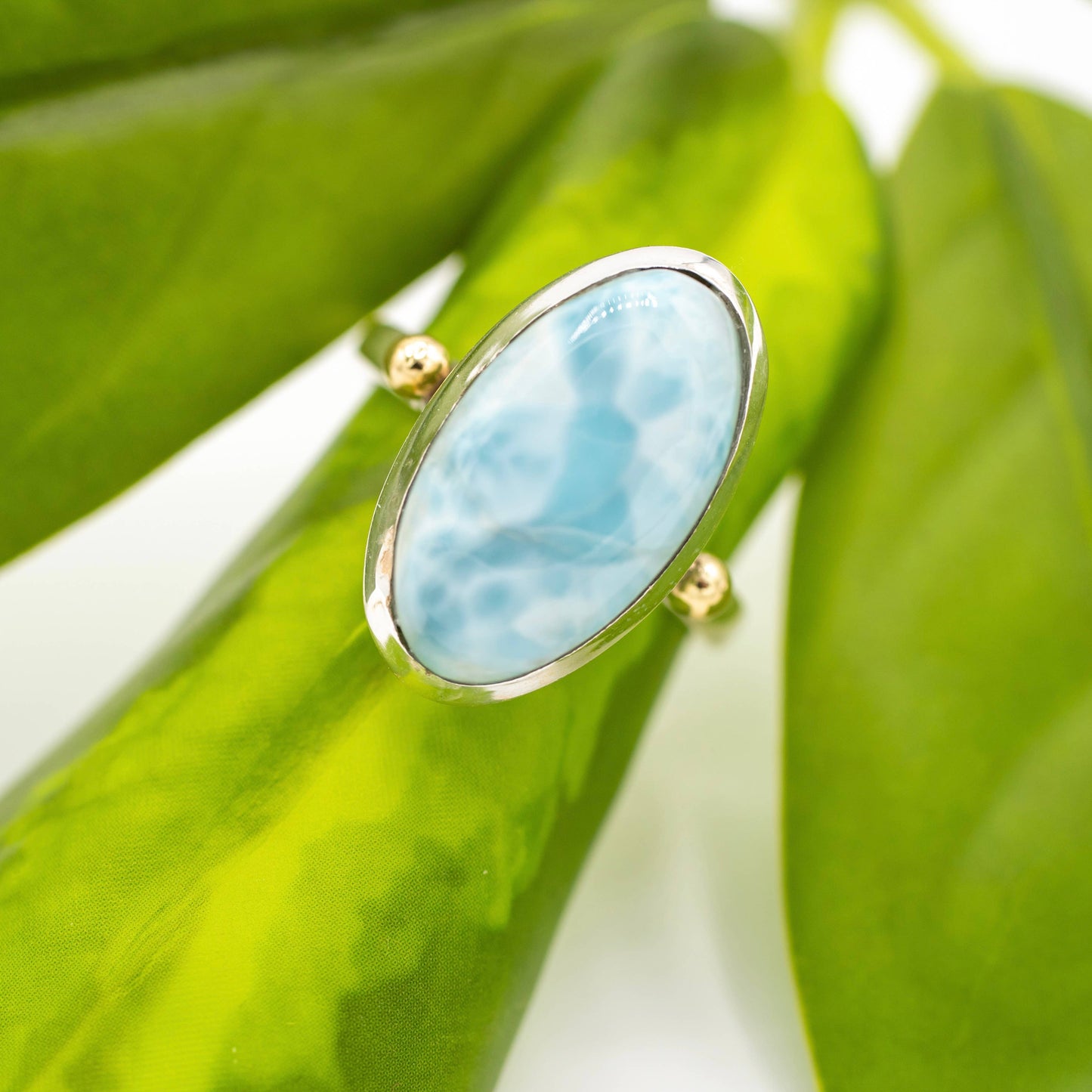 Sterling Silver Larimar Dreams Ring