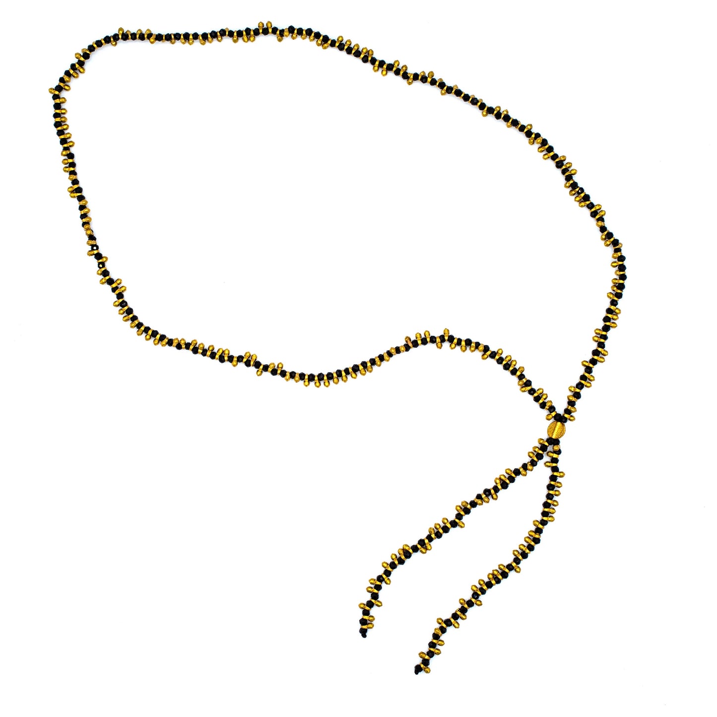 Beaded Bolo Necklace - 4 Colors