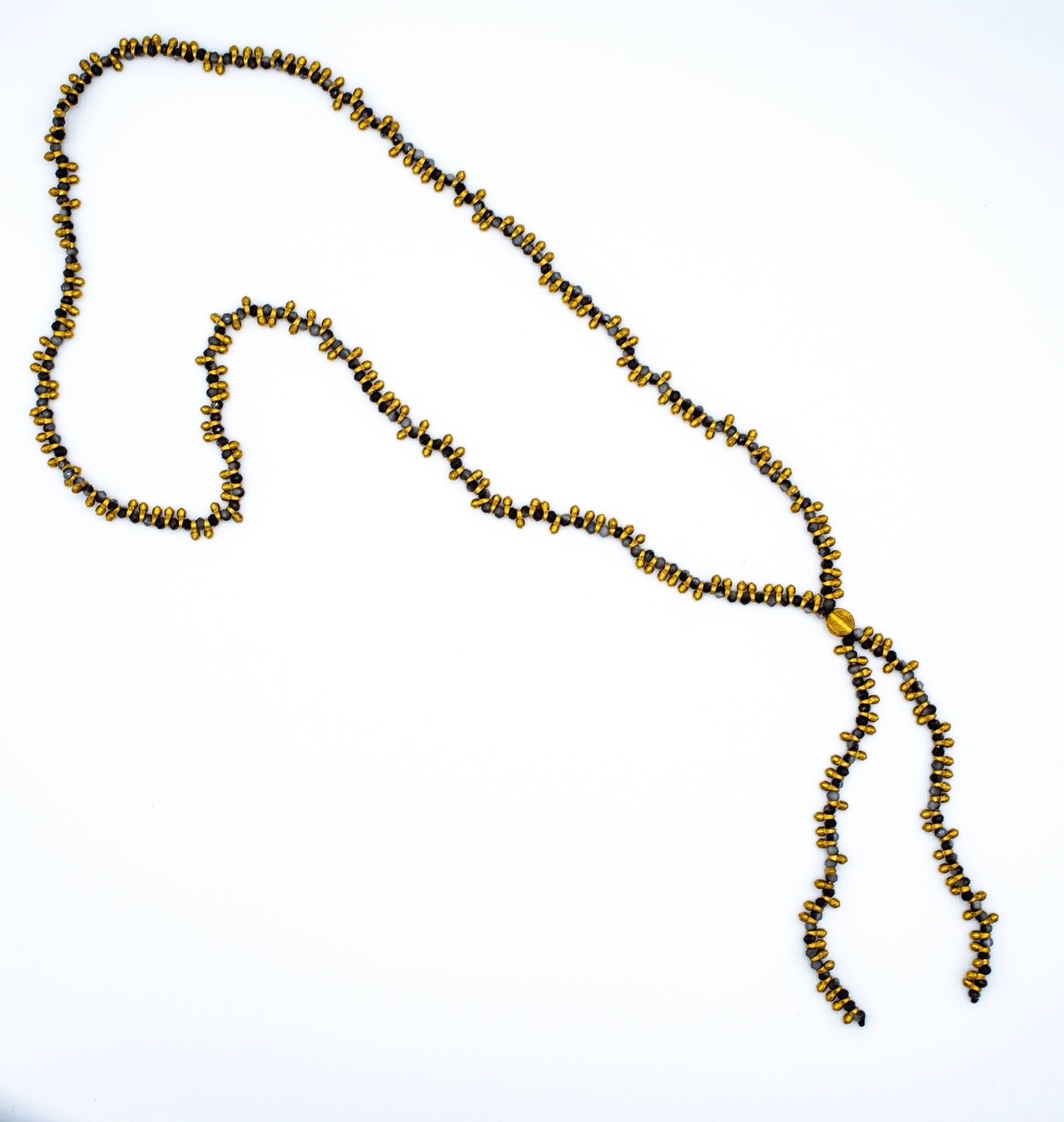 Beaded Bolo Necklace - 4 Colors